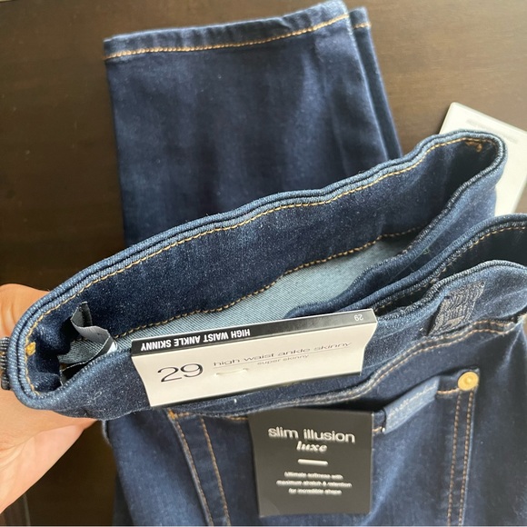 High waist ankle skinny jean - Picture 2 of 4